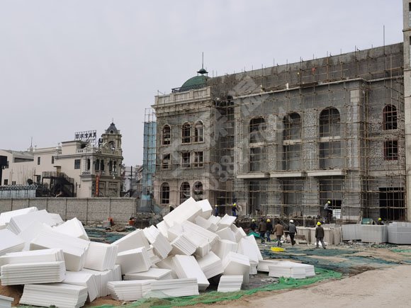 建业电影小镇采购齐工挤塑板和岩棉板